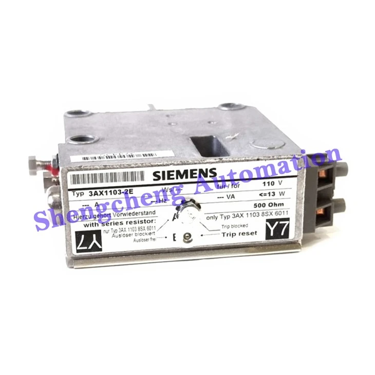 Accesorio de liberación de subtensión Siemens 3AX1103-2E